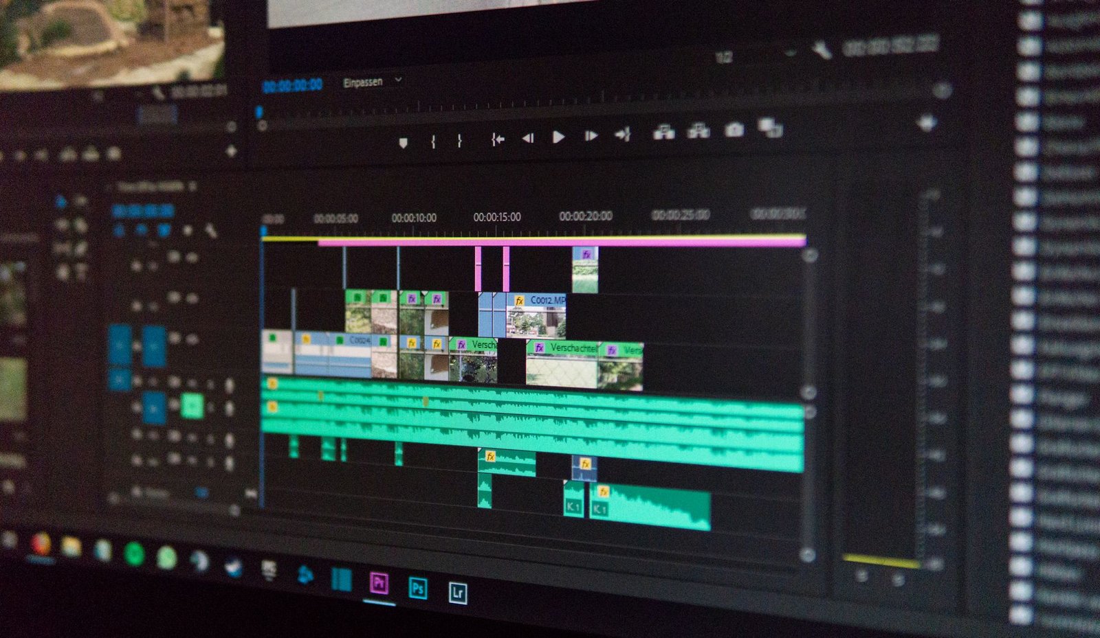 Editing a video timeline in YouTube Studio to replace a claimed track