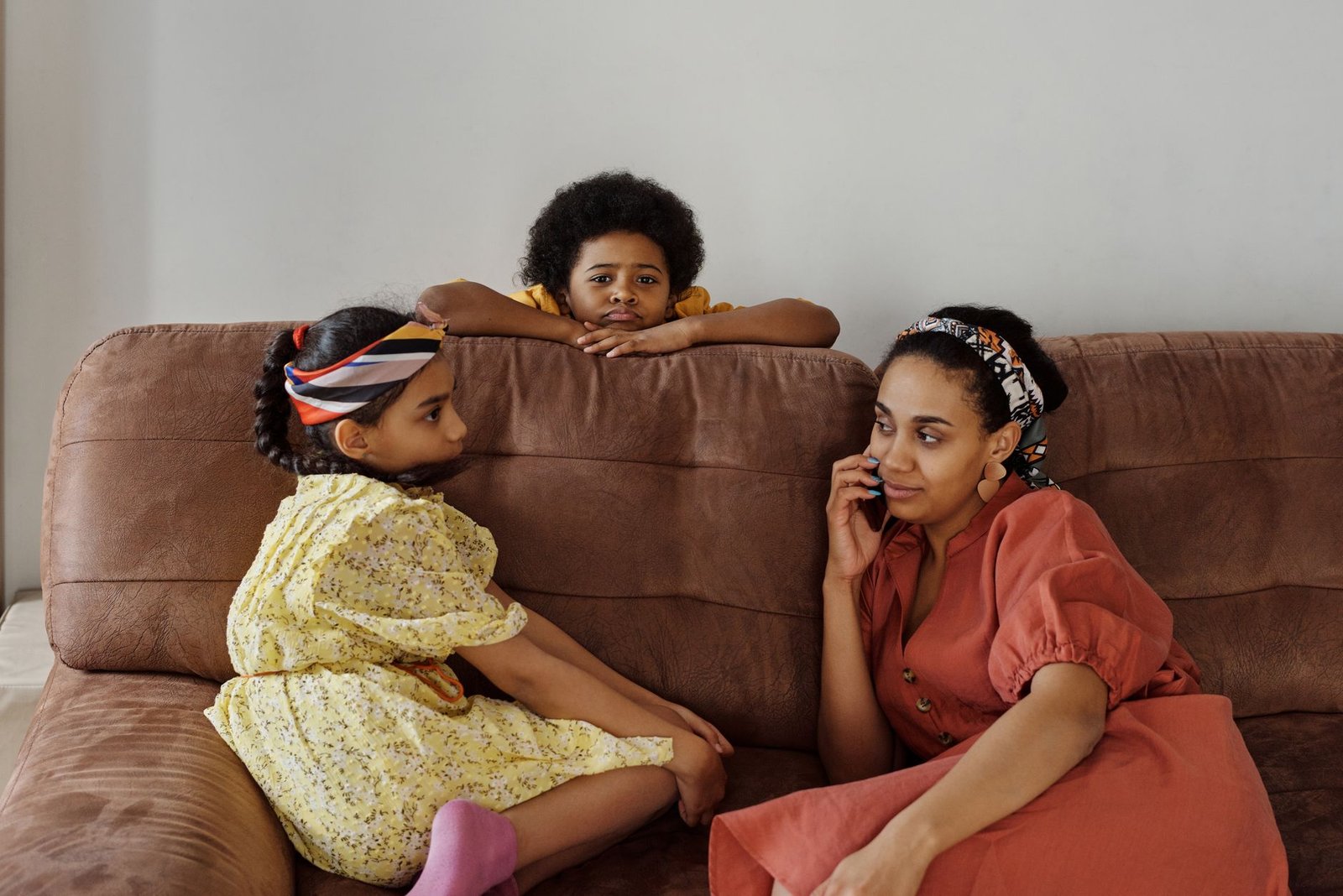 Family agreeing on a code word to verify emergency phone calls