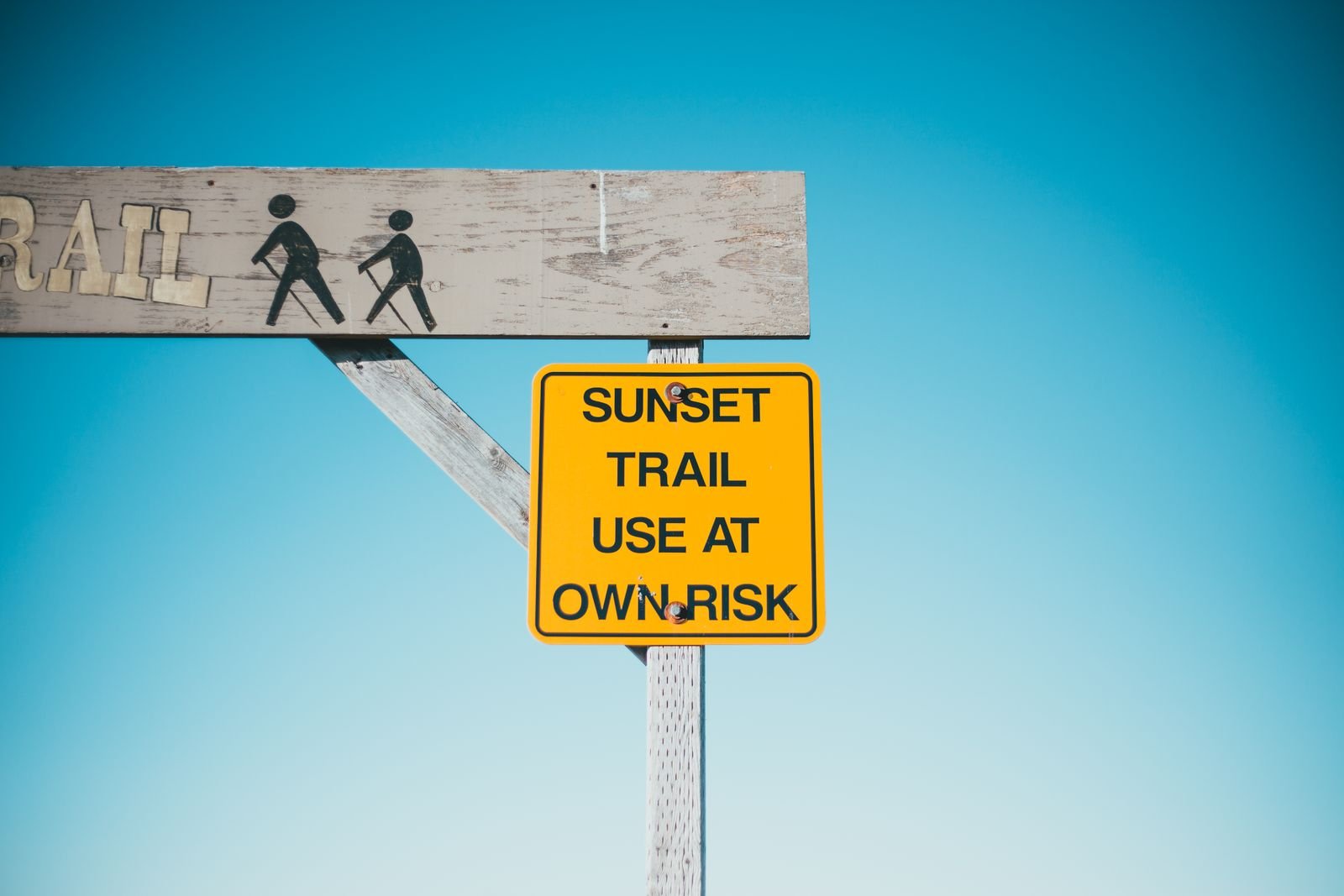 Use at own risk sign, the hyped AI updates to skip