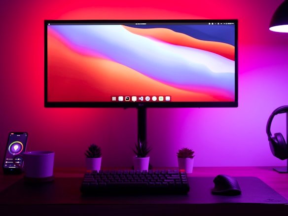 Smart Lights, Big Difference: My Cozy Desk Setup for Under $150